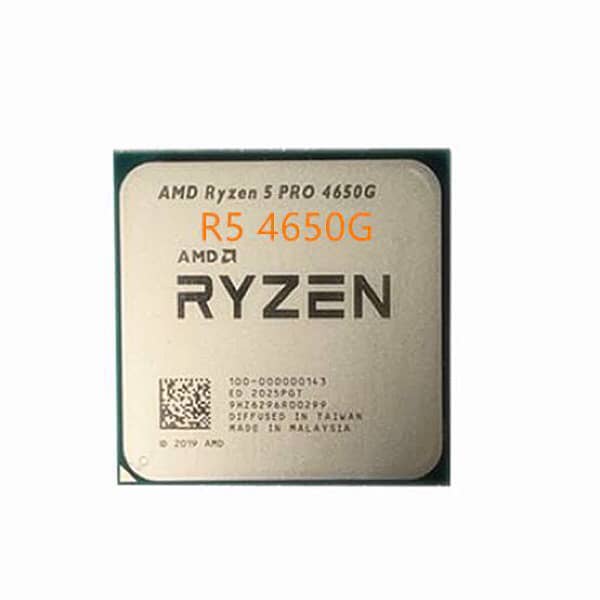 AMD Ryzen 5 PRO 4650G with Graphics 3.70 GHz [upto 4.2Ghz] 6c 12T 1