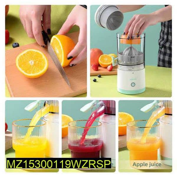 Electric Portable Chargeable Juicer 0