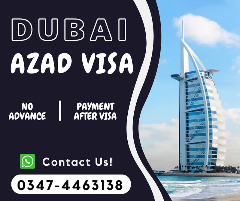 Dubai 2 Year Freelance Azad Visa | Dubai Visa Service 0