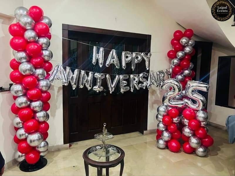 Birthday decor, anniversary decor, mehndi, opening ceremony 4