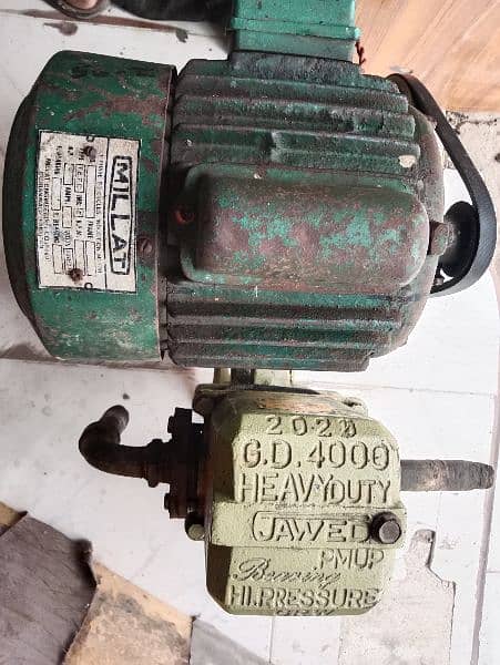 New Pump Millat Motor Copper 3