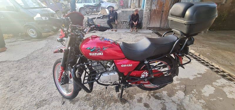 Suzuki 150 GS 2020 Islamabad number 999. 0