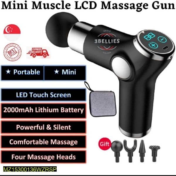 Facial Gun Body Muscle Massager 0