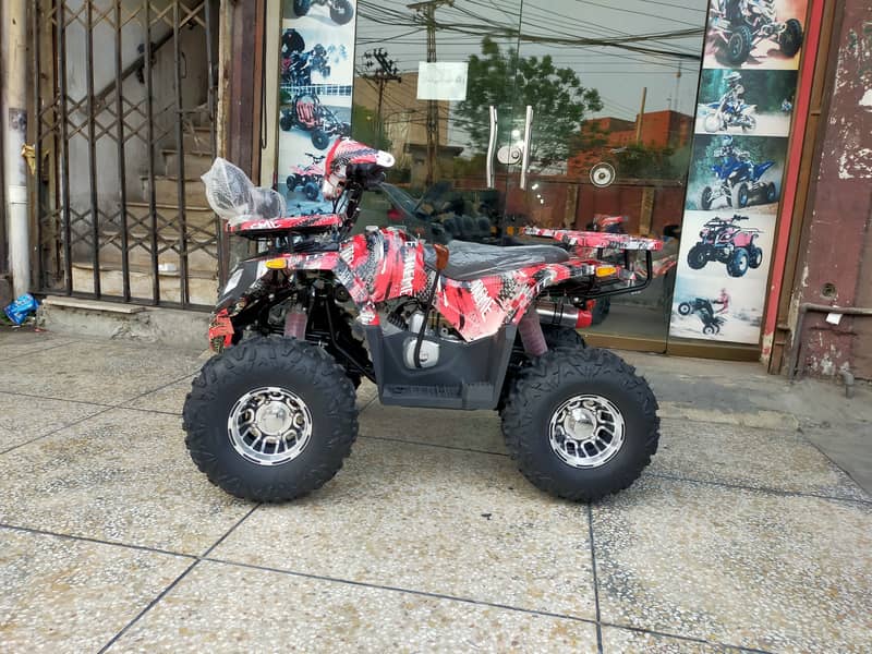 Zero Metre 150 Size Luxury Sports Allowy Rims Atv Quad 4 Wheels Bikes 11