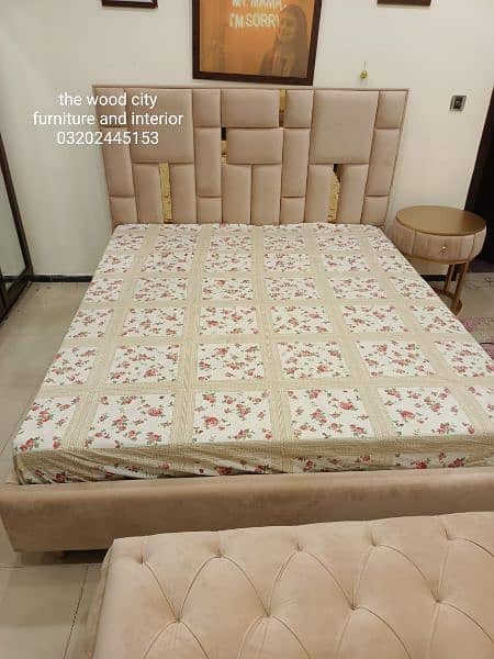 Bed room set king size bed double bed 1