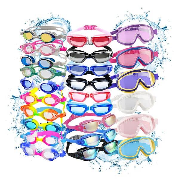 Swim Wear Goggles caps 3