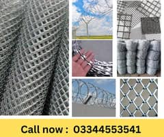 chain link fence razor wire barbed wire mesh jali security fence