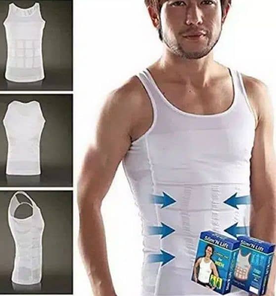 High Quality Slim N Lift Shaping Slimming Vest For Men 0