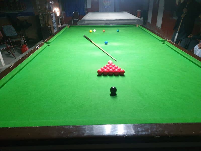 snooker table 6×12 0
