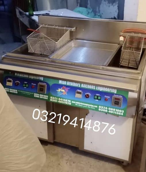 pizza oven /  hot plate cooking range/ salid Bar 12