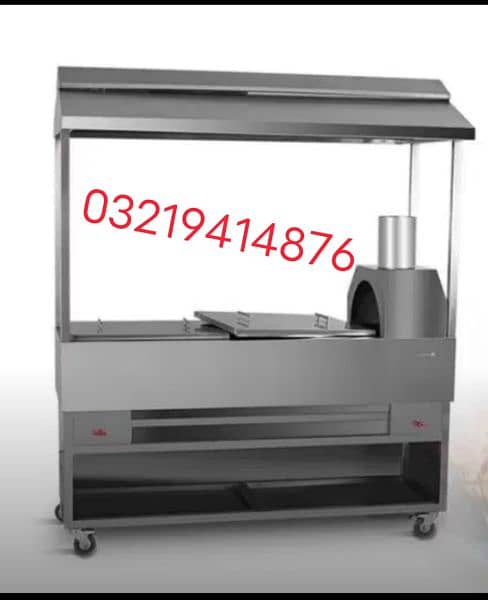 pizza oven /  hot plate cooking range/ salid Bar 13
