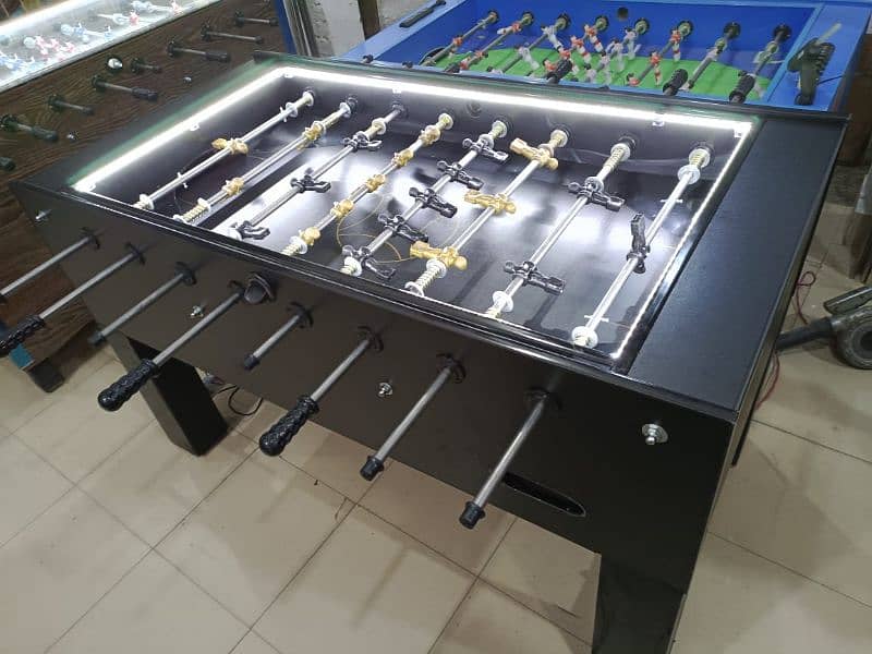 TABLE TENNIS TABLES / Fuse Ball Table / Snooker Table / Carrom board. 6