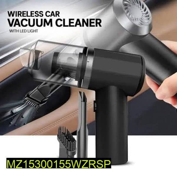 2 In 1 Wireless Portable Car Vacuum Cleaner 0