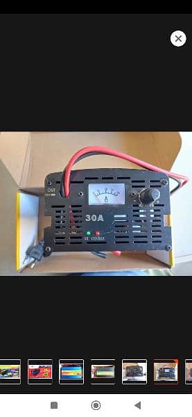 12V 30 Amp Smart Battery Charger Pulse Repair Maintainer Trickle Cha 13