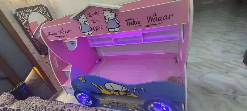 triple bunk bed with good quality 0