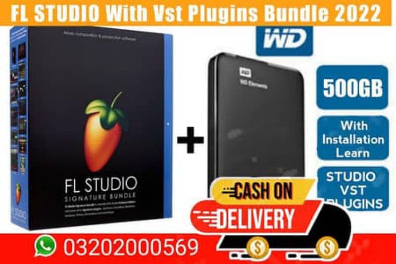 FL Studio 21 With 500GB Vst Plugins bundle Latest Version 2023 0