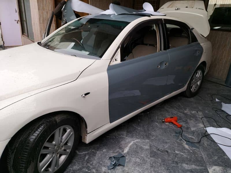 car wrap glossy Nadu Gray 1