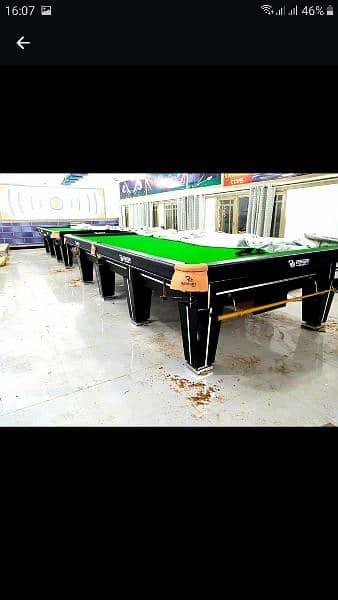 table tennis / foosball table/ snooker/ carrumbord 8