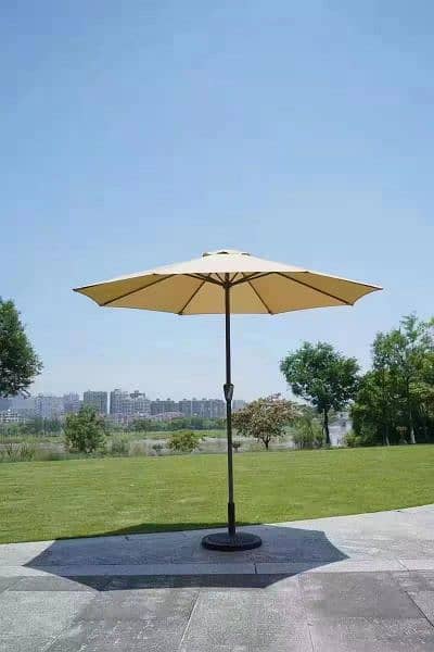 Side pole canopy Umbrella garden 5