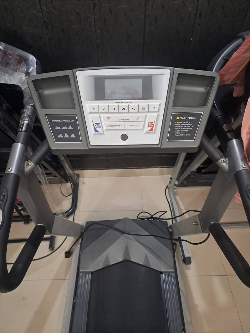 treadmill & gym cycle 0308-1043214 / Running Mach/ elliptical/air bike 9
