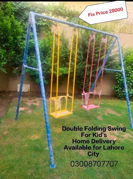 kids swing and slide ( home delivery available) 13