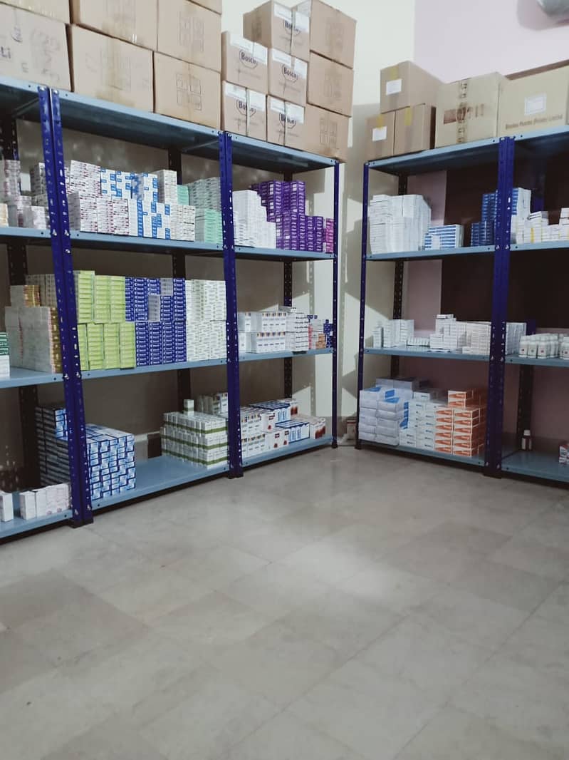 wall rack/ Rack/ Super store rack/ Pharmacy rack/ in pakistan 1