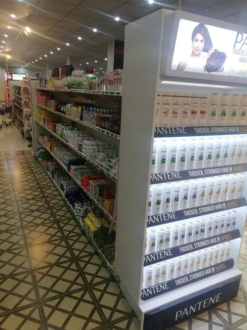 wall rack/ Rack/ Super store rack/ Pharmacy rack/ in pakistan 12