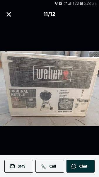 Weber Original 47cm kettle BBQ 0