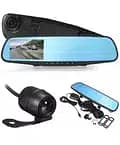 WDR Dashcam 3 Camera dual mirror camera 300 psi 250psi pump available