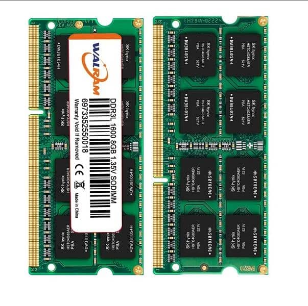 Ram DDR3L Walram and PUSKILL Memory Notebook Memoria Sodimm 1.35V 8GB 3