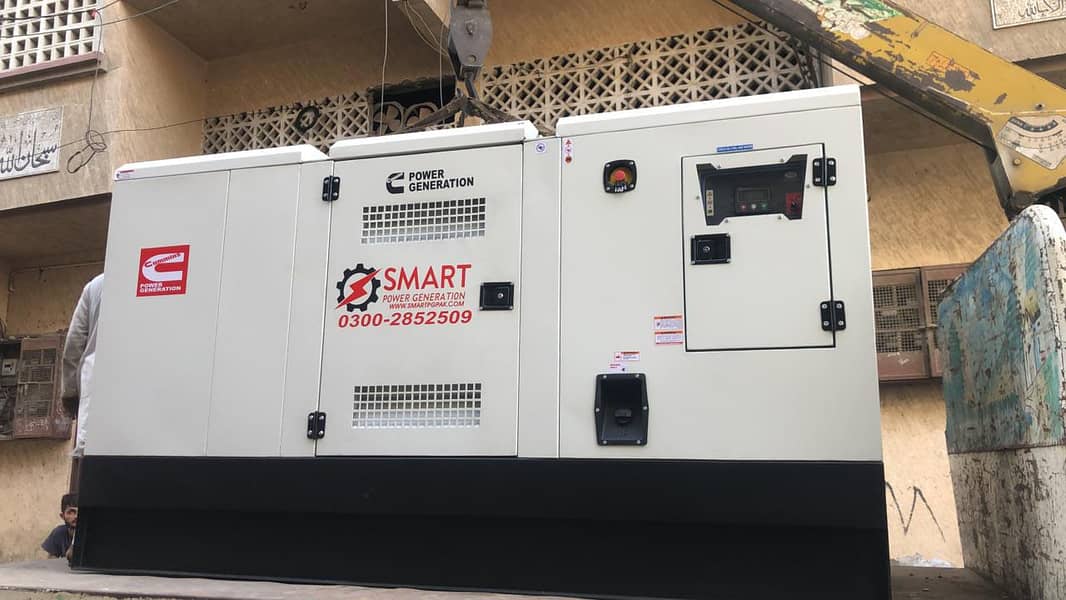 Generator 60, 100, 150, 200, 250, 300, 350, 500KVA Cummins Brand New 15