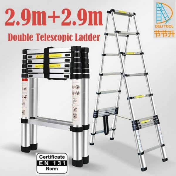 Folding Telescopic ladders Imported - Home Decoration - 1070407938