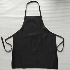 Black &white kitchen apron chef uniform for cooking vector image