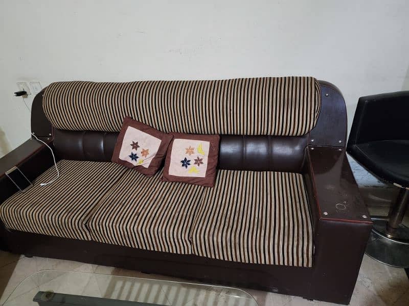 Used sofa set for sale 3, 2 ,1 5