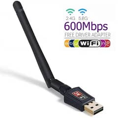 TSV 150Mbps/600Mbps Wireless Network Ada USB WiFi Adapter for Desktop 0