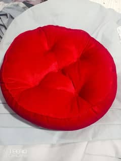 Velvet floor cushions