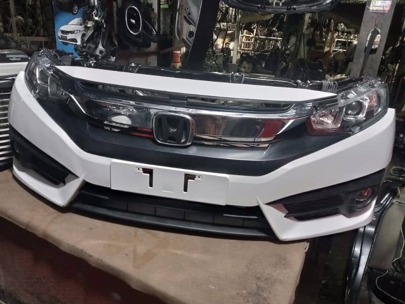 Honda civic front bumper 0