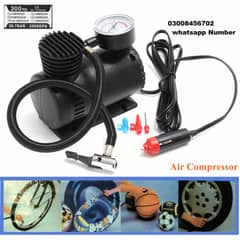 Air compressor For cars Bikes water Nozzels Car Dvr Back Camera lcd