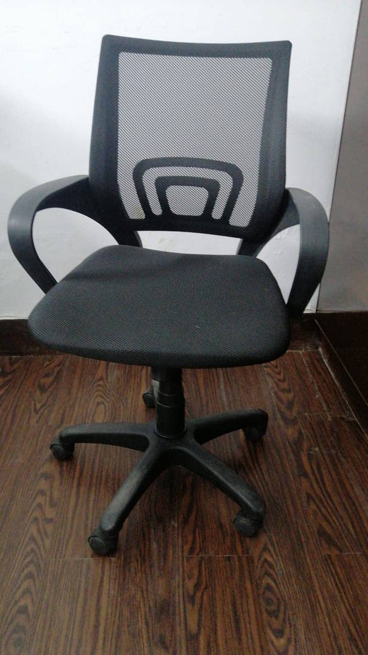 Office Chair, Revolving Mesh Chair, Low Back Chair, Study Chair 4