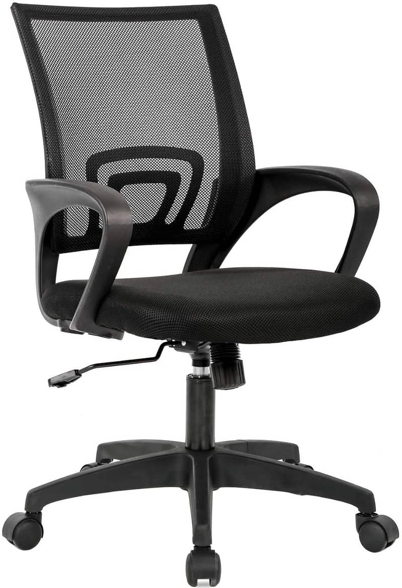 Office Chair, Revolving Mesh Chair, Low Back Chair, Study Chair 5