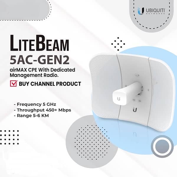 Litebeam 5AC GEN2 - New Stock Available 0