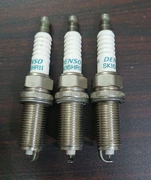 Toyota Vitz Genuine Denso spark plugs SK20HR11/SK16HR11 2