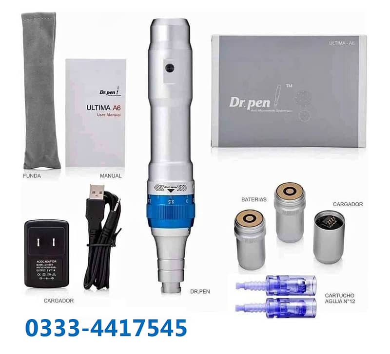 Ultima A6 Derma Dr Pen Professional Facial Mesotherapy Machine 0