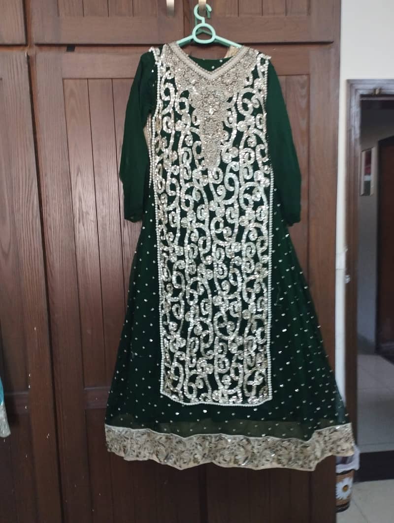 Fancy suit, Rs 2000, very good condition. 1