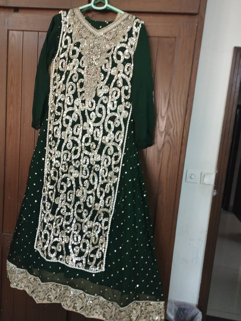 Fancy suit, Rs 2000, very good condition. 2