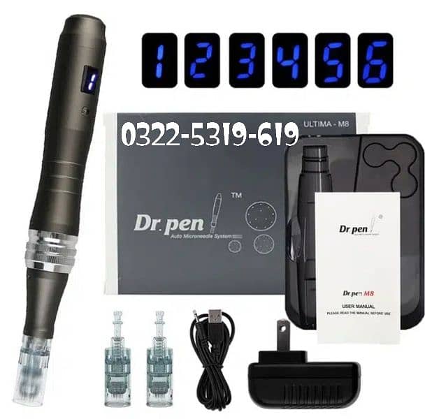 Dr. Pen A1W Electric Derma Pen Micro Needling Pen Rechargeable 2