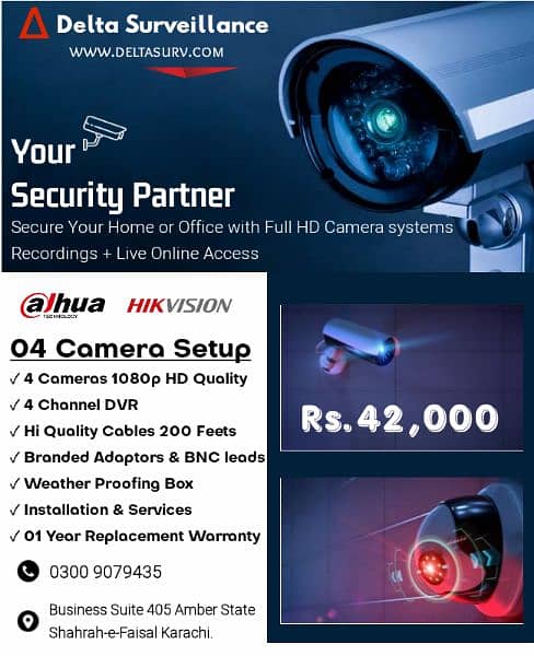 CCTV Branded system under 1 year warranty 1