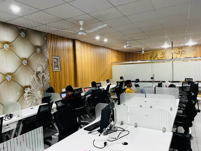 Coworking space for freelancer and call Center 4