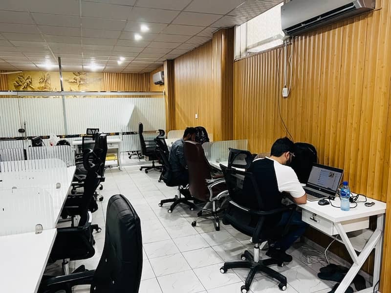 Coworking space for freelancer and call Center 5
