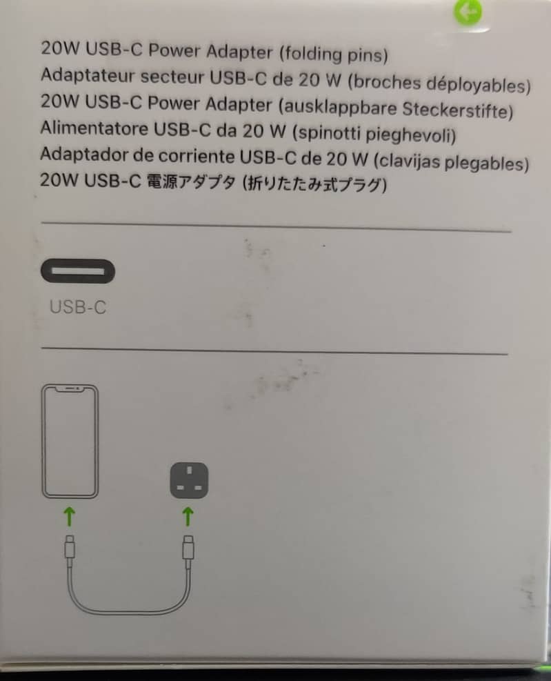 Apple / IPhone 20W Charger / Adapter 100% Original 1